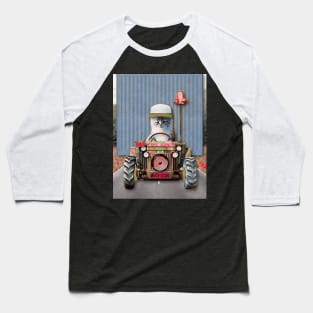 Trucker Kitty Baseball T-Shirt